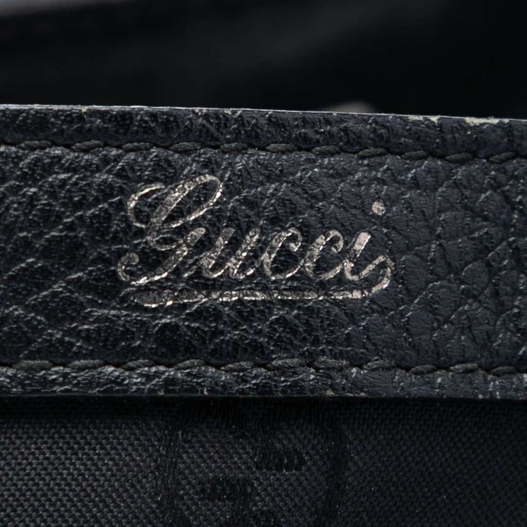 Gucci GG Canvas Abbey D Ring Pocket Tote Black Good condition - Box View