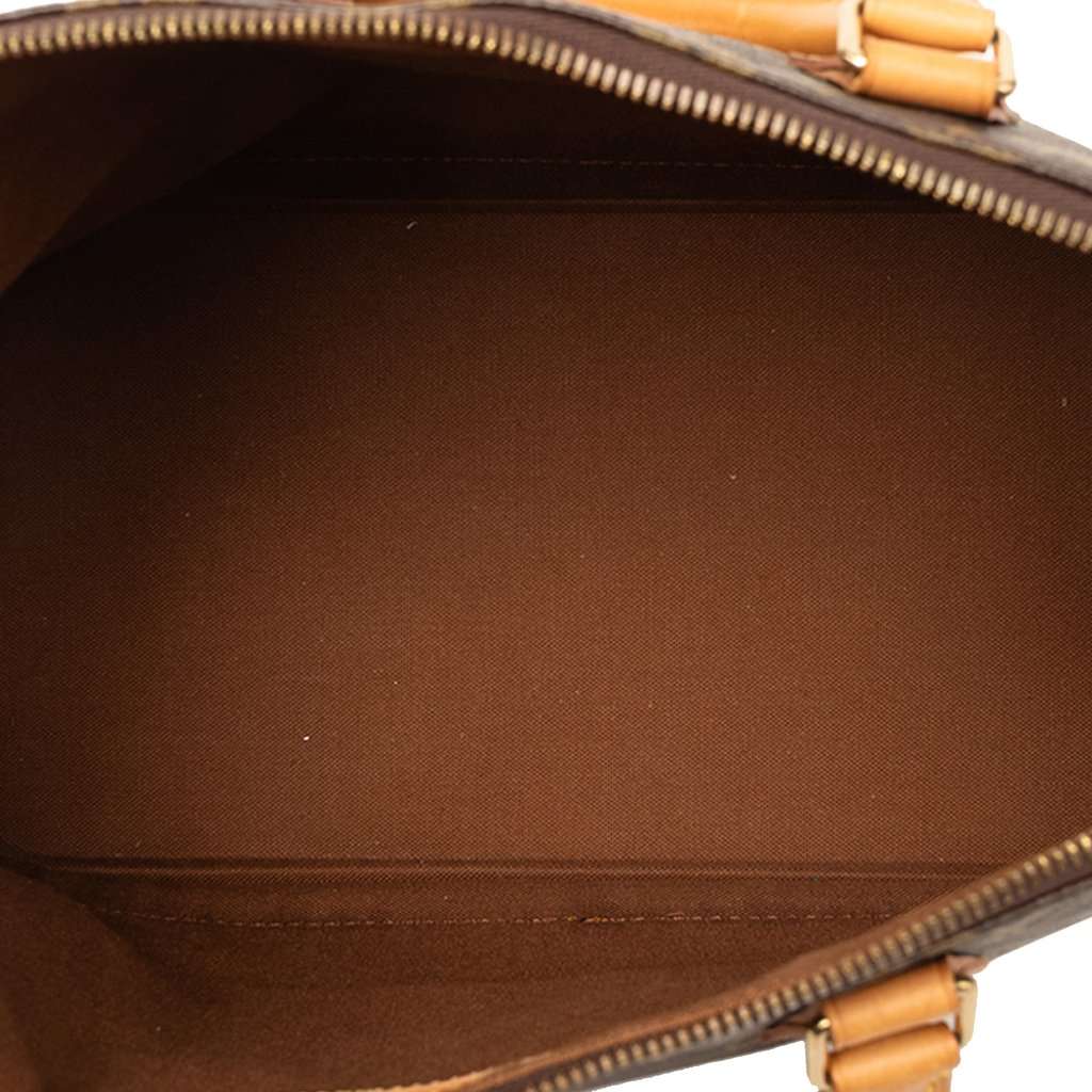Louis Vuitton Monogram Alma PM Brown Very good - Model View