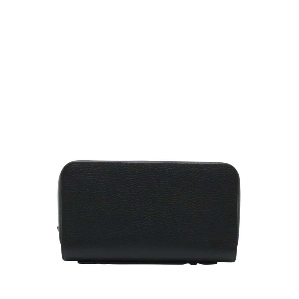Louis Vuitton Taurillon Zippy XL Long Wallet Black Leather Very good - Front View