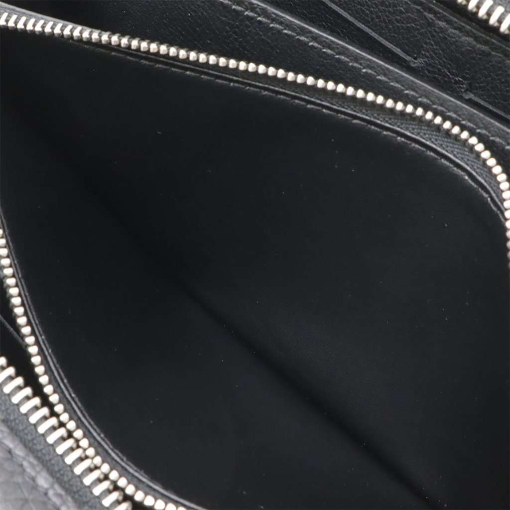 Louis Vuitton Taurillon Zippy XL Long Wallet Black Leather Very good - Box View