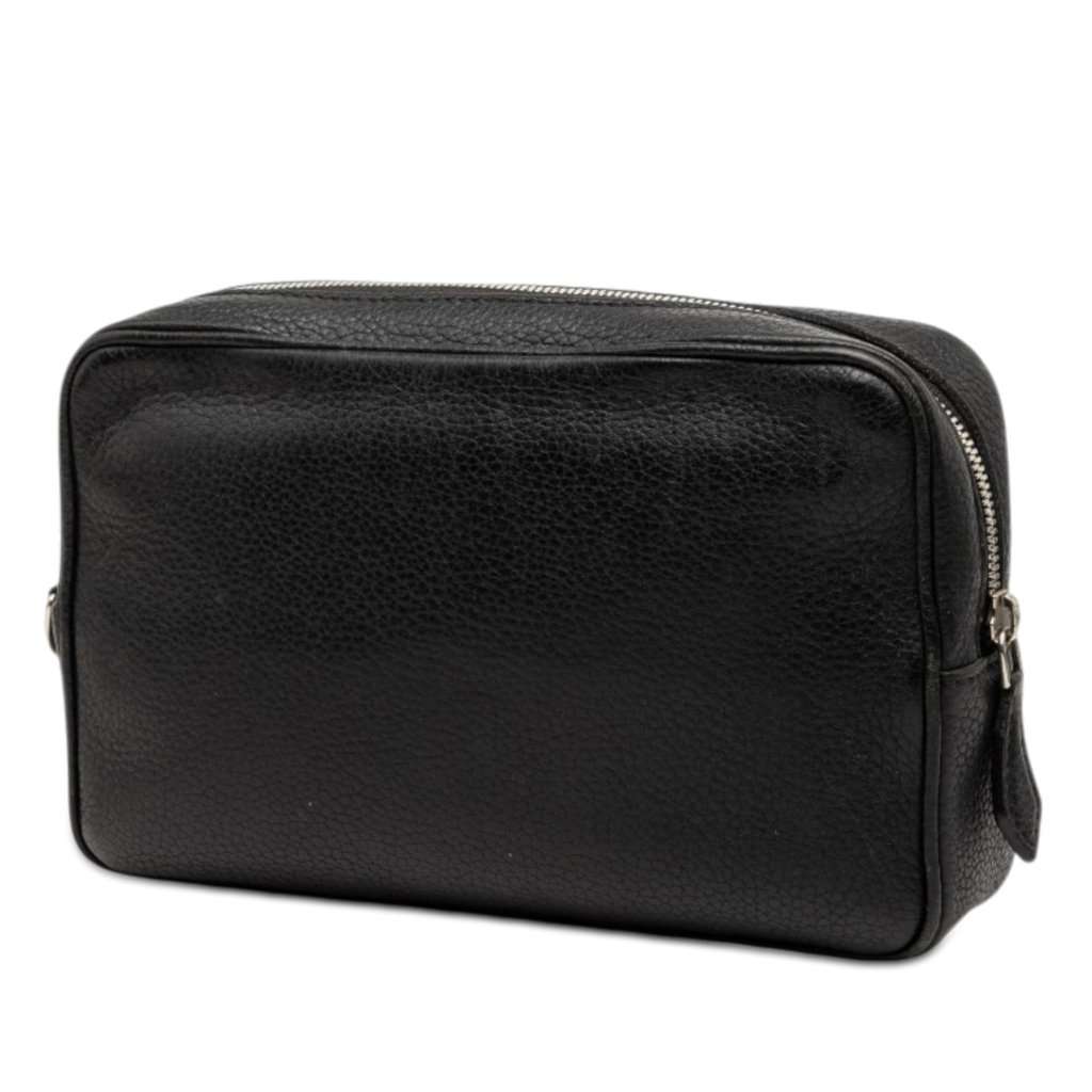 Louis Vuitton Taiga Kasai Black Leather Very good - Back View