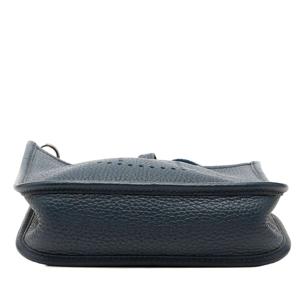 Hermès Clemence Evelyne 16 Amazone Blue Leather Very good condition - Inside View