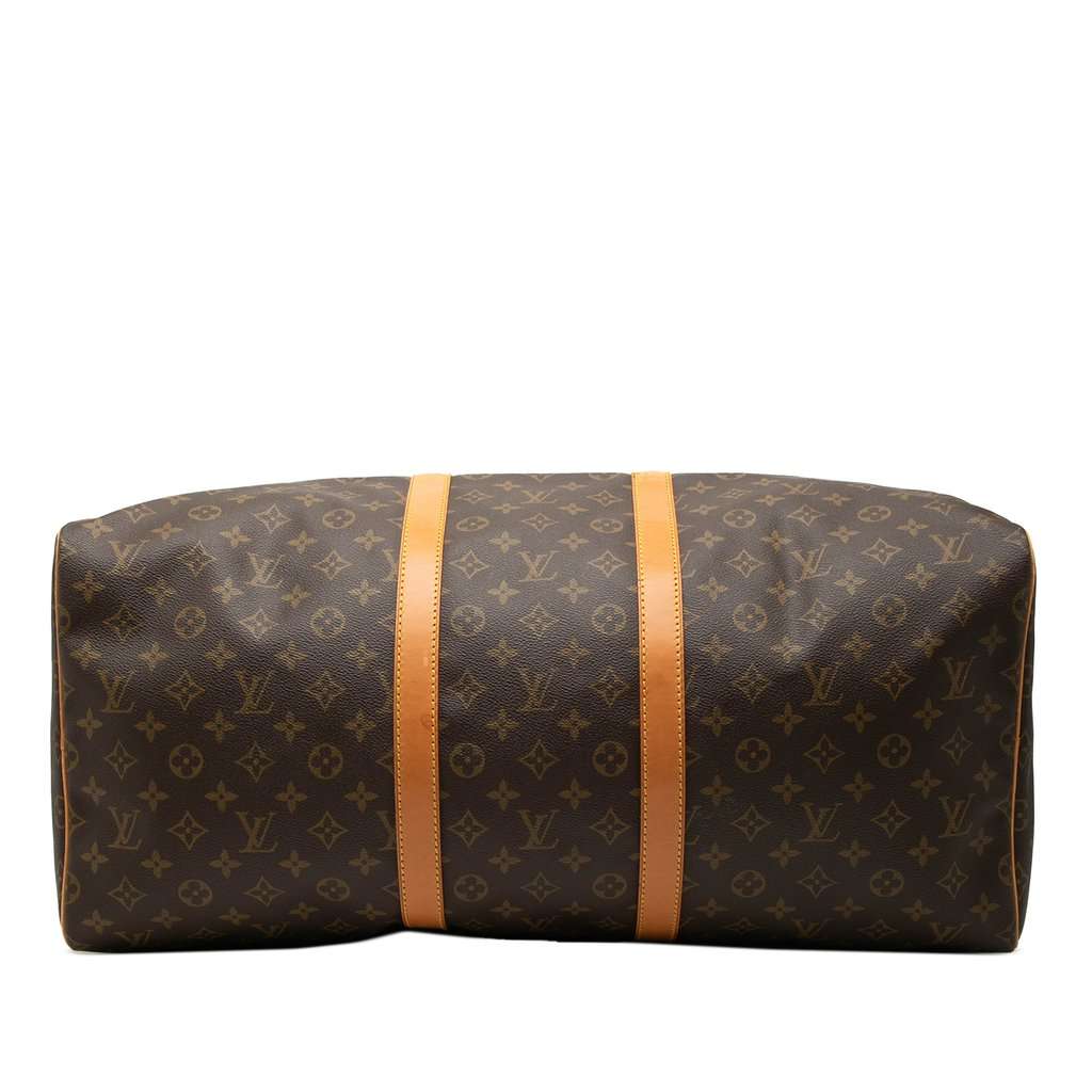 Louis Vuitton Monogram Keepall 55 Brown Good condition - Inside View