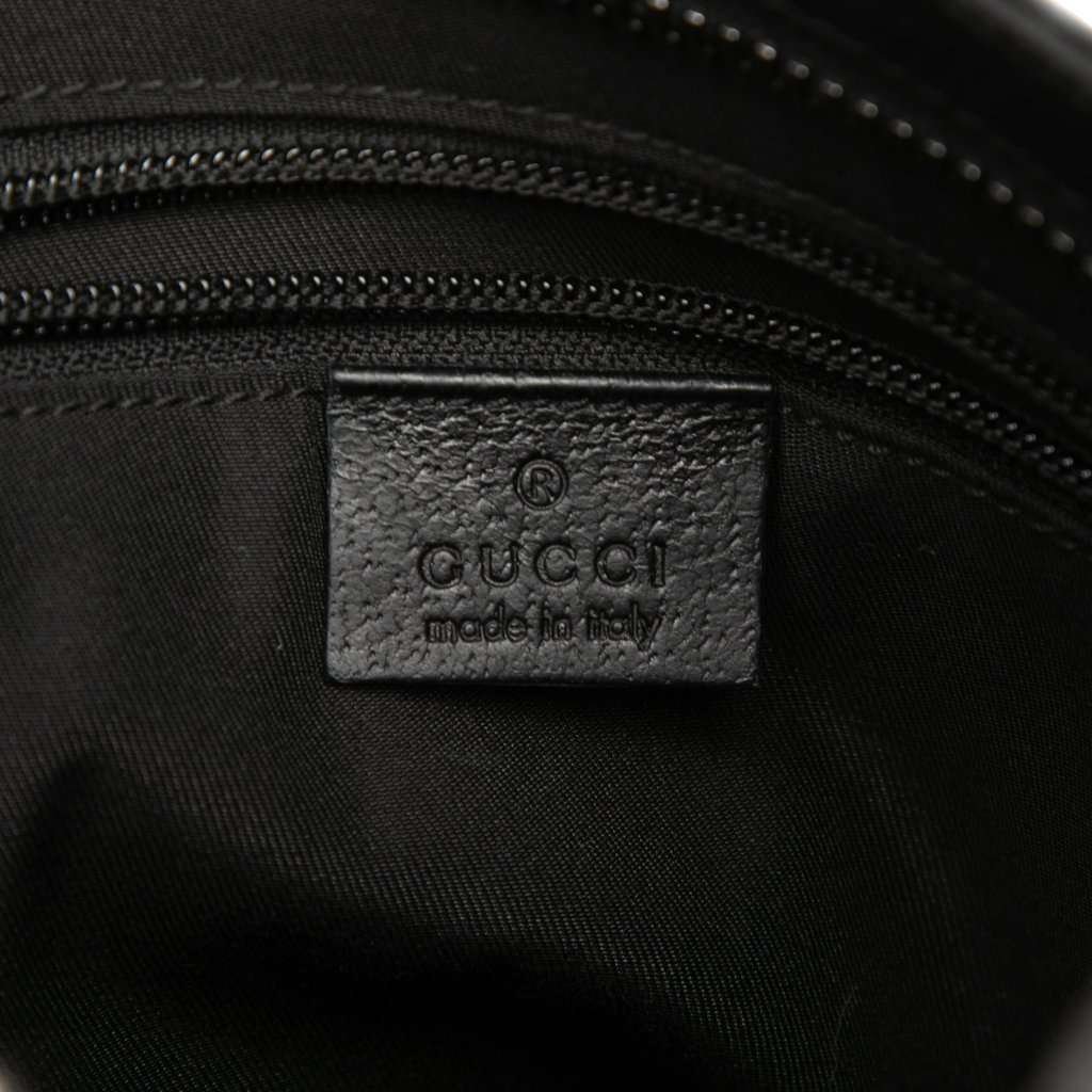 Gucci GG Canvas Crossbody Black Very good condition - Box View