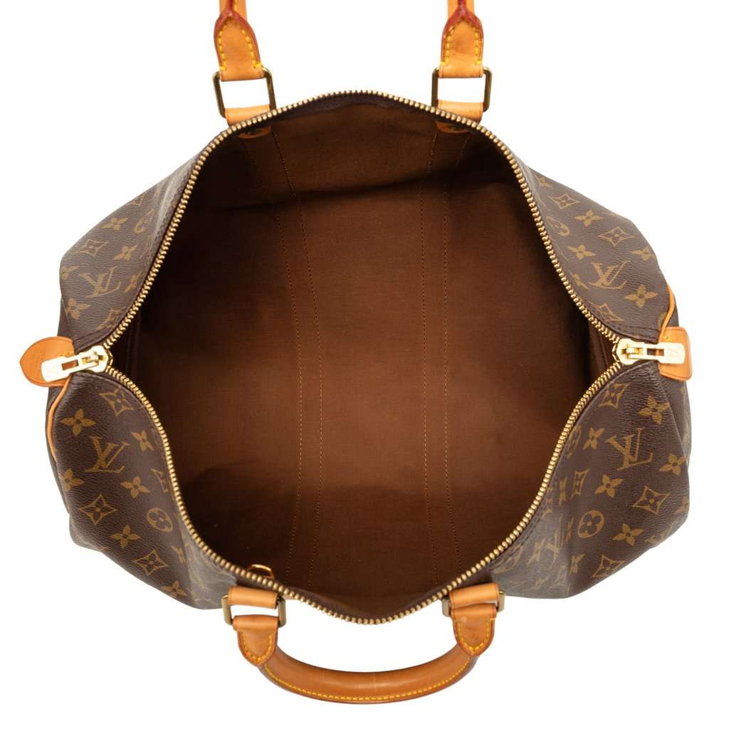 Louis Vuitton Monogram Keepall 45 Brown Very good - Model View