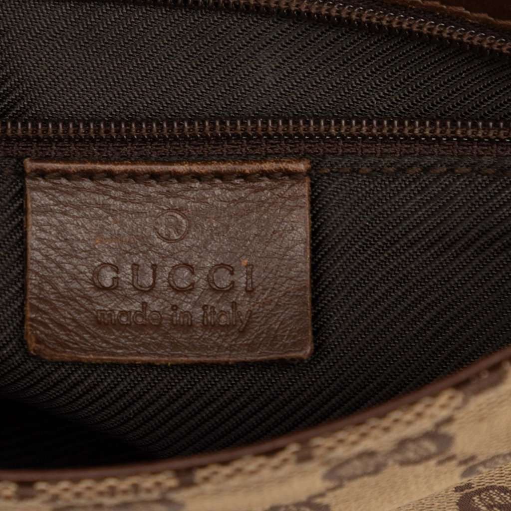 Gucci GG Canvas Jackie Belt Bag Beige Very good condition - Box View