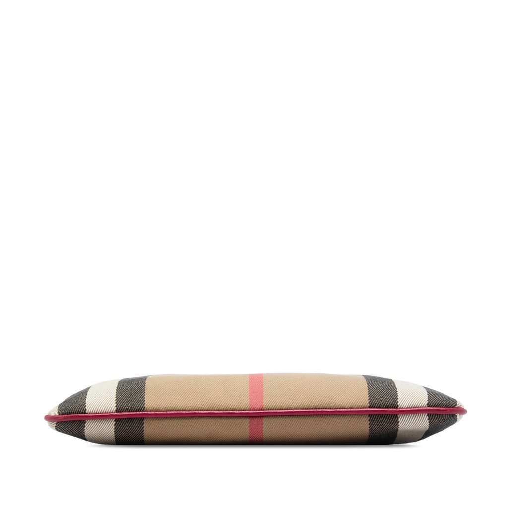 Burberry House Check Canvas Derby Peyton Crossbody Brown Very good - Inside View