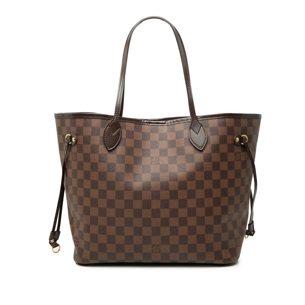 Louis Vuitton Damier Ebene Neverfull MM Brown Very good condition - Front View