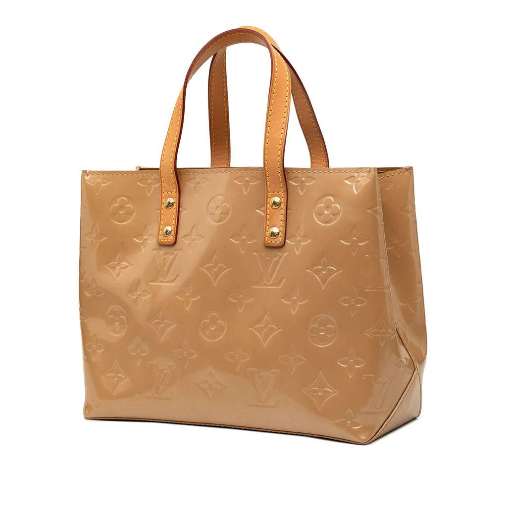 Louis Vuitton Monogram Vernis Reade PM Brown Leather Very good condition - Back View