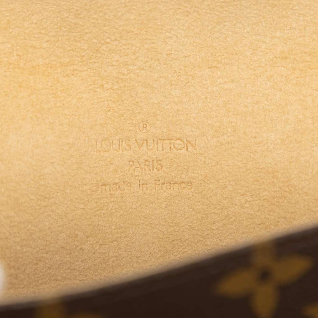 Louis Vuitton Monogram Pochette Florentine Brown Very good - Box View