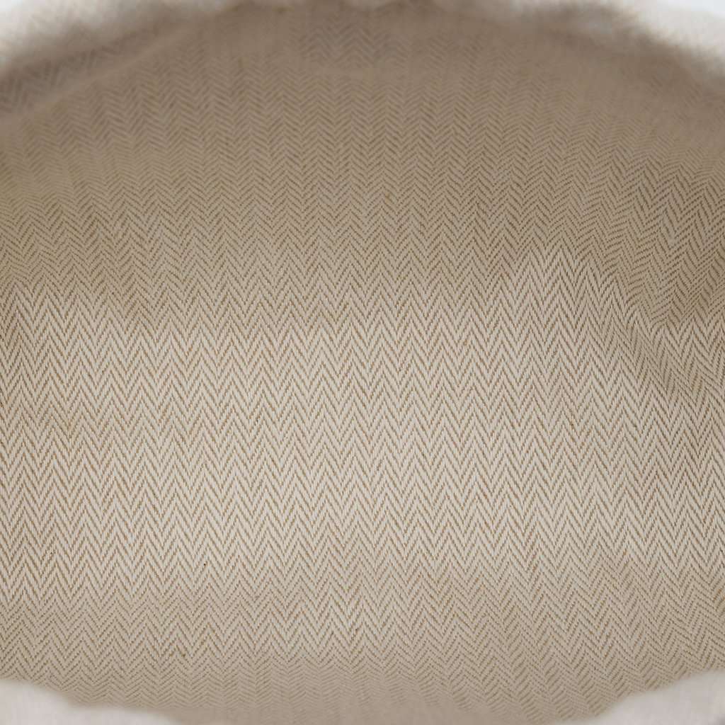 Hermès Canvas and Barenia Fourbi Pouch 20 Brown Very good - Model View