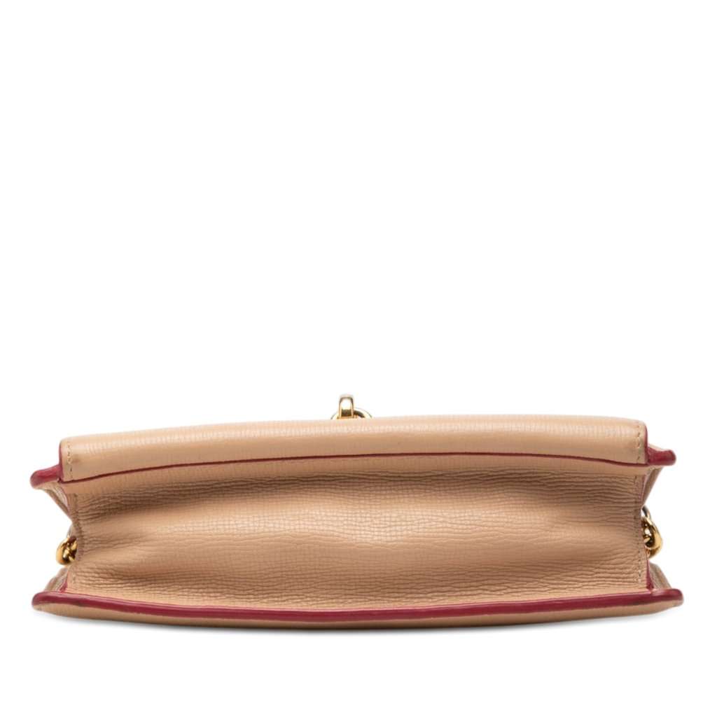 Burberry Leather Macken Crossbody Brown Leather Very good - Inside View