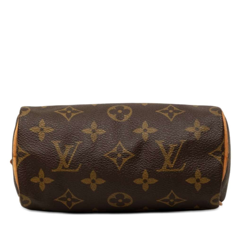 Louis Vuitton Monogram Nano Speedy Bandouliere Brown Very good - Inside View