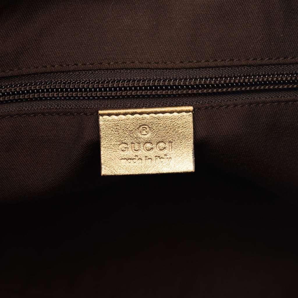 Gucci GG Canvas Web Tote Beige Very good condition - Box View