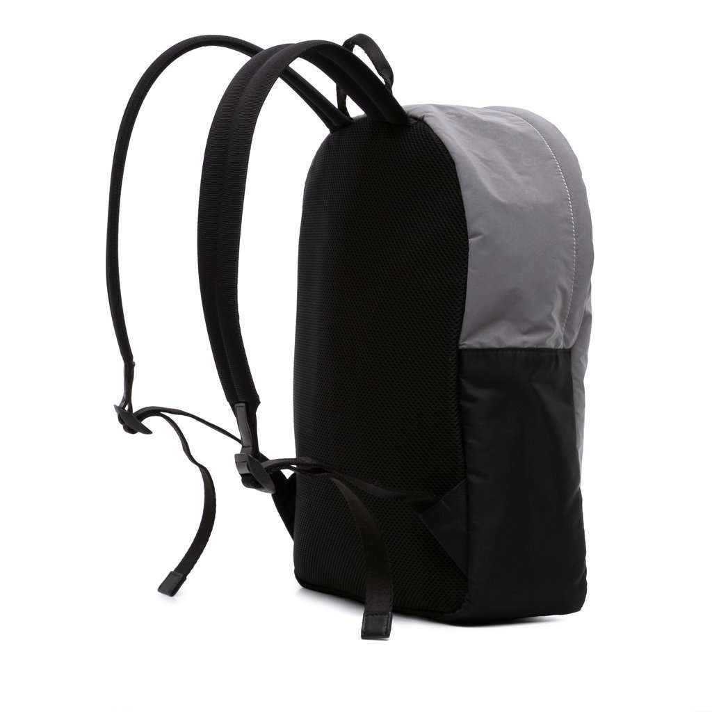 Versace Nylon Logo Print Backpack MultiColor Very good - Back View