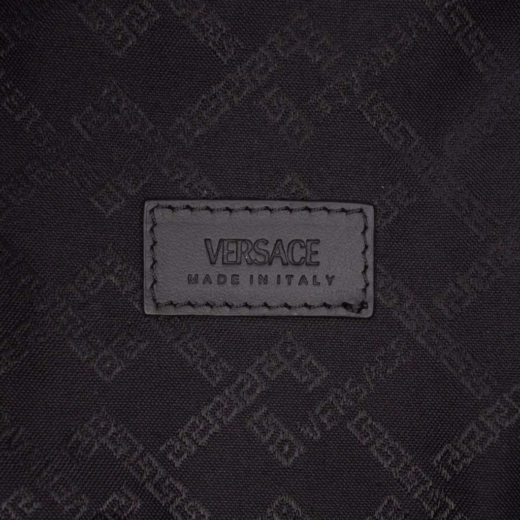Versace Nylon Logo Print Backpack MultiColor Very good - Box View