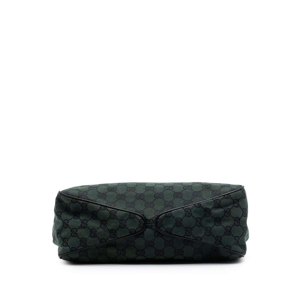 Gucci GG Canvas Colbert Shoulder Bag Green Very good condition - Inside View
