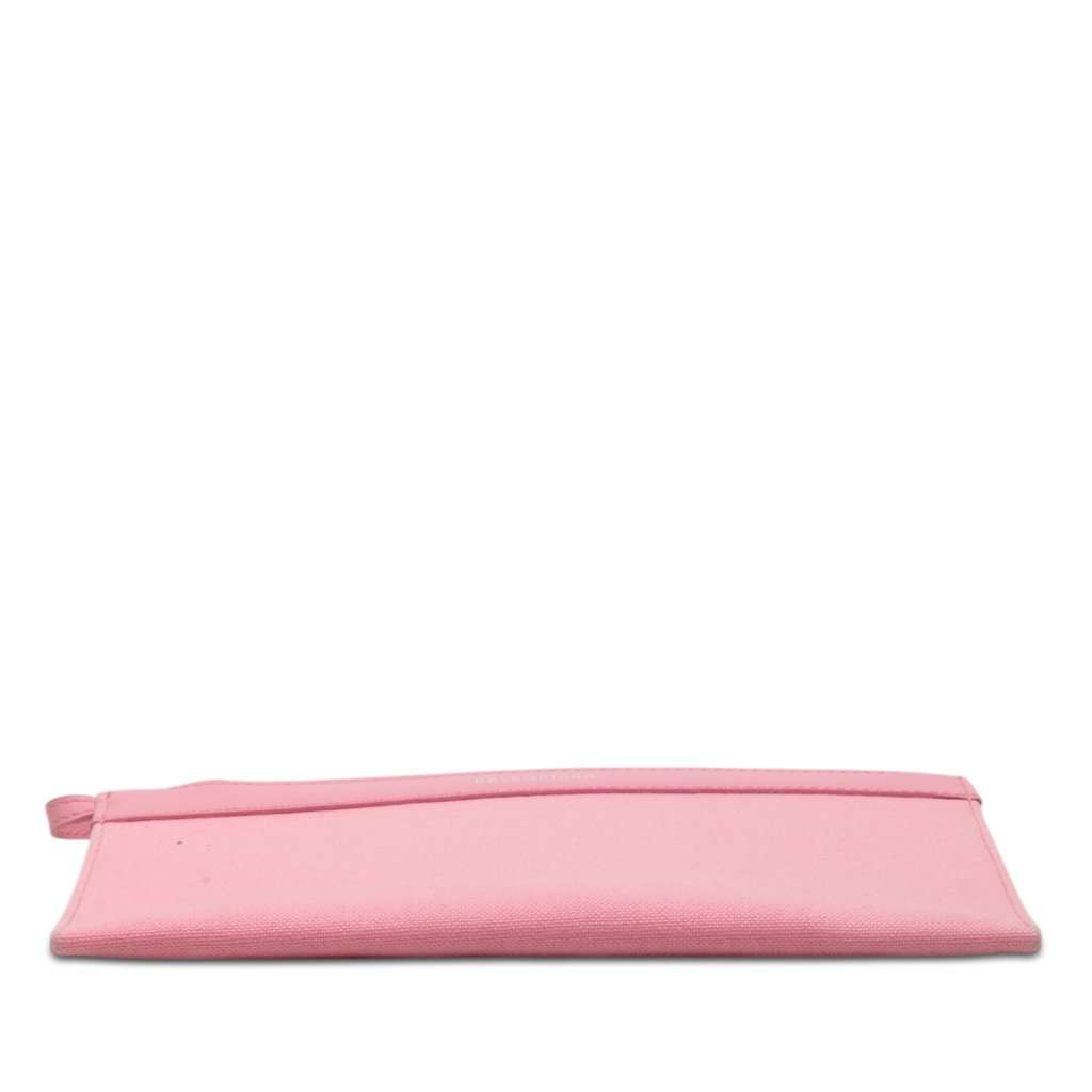 Balenciaga Canvas Navy Cabas Pouch Pink Very good condition - Inside View