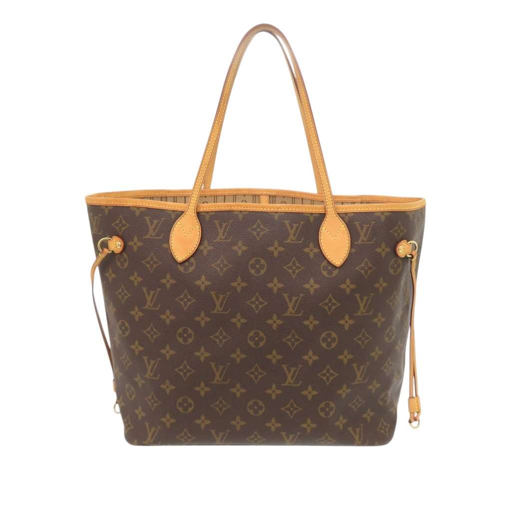 Louis Vuitton Monogram Neverfull MM Brown Very good condition - Back View