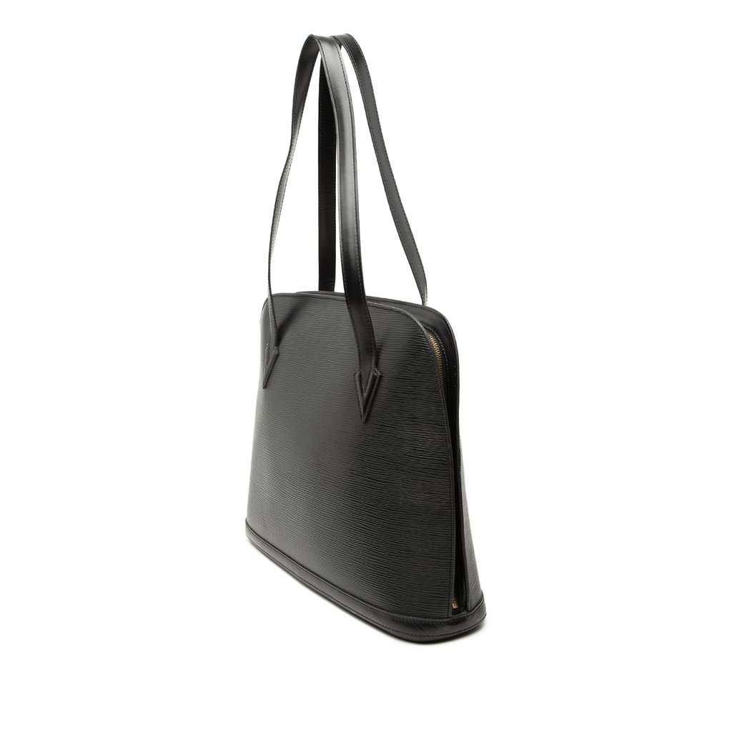 Louis Vuitton Epi Lussac Black Leather Very good - Back View