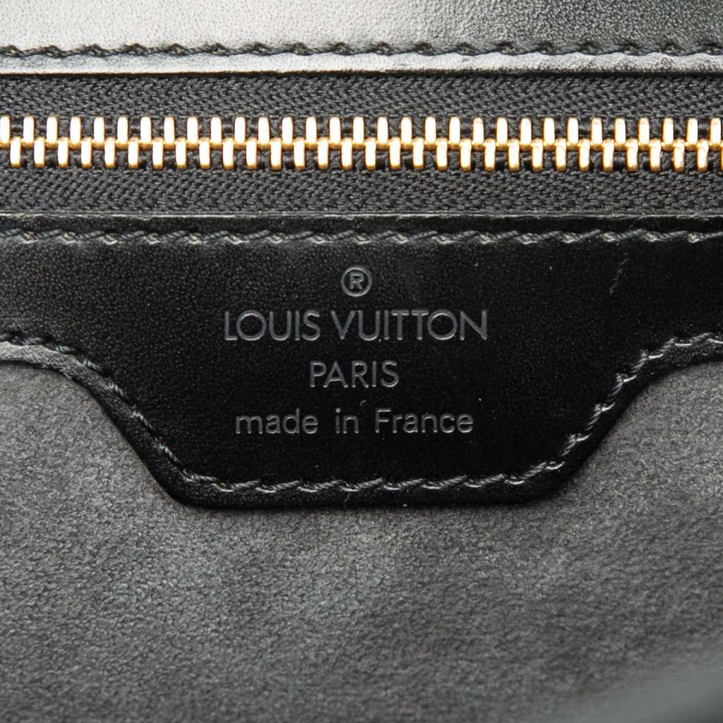 Louis Vuitton Epi Lussac Black Leather Very good - Box View