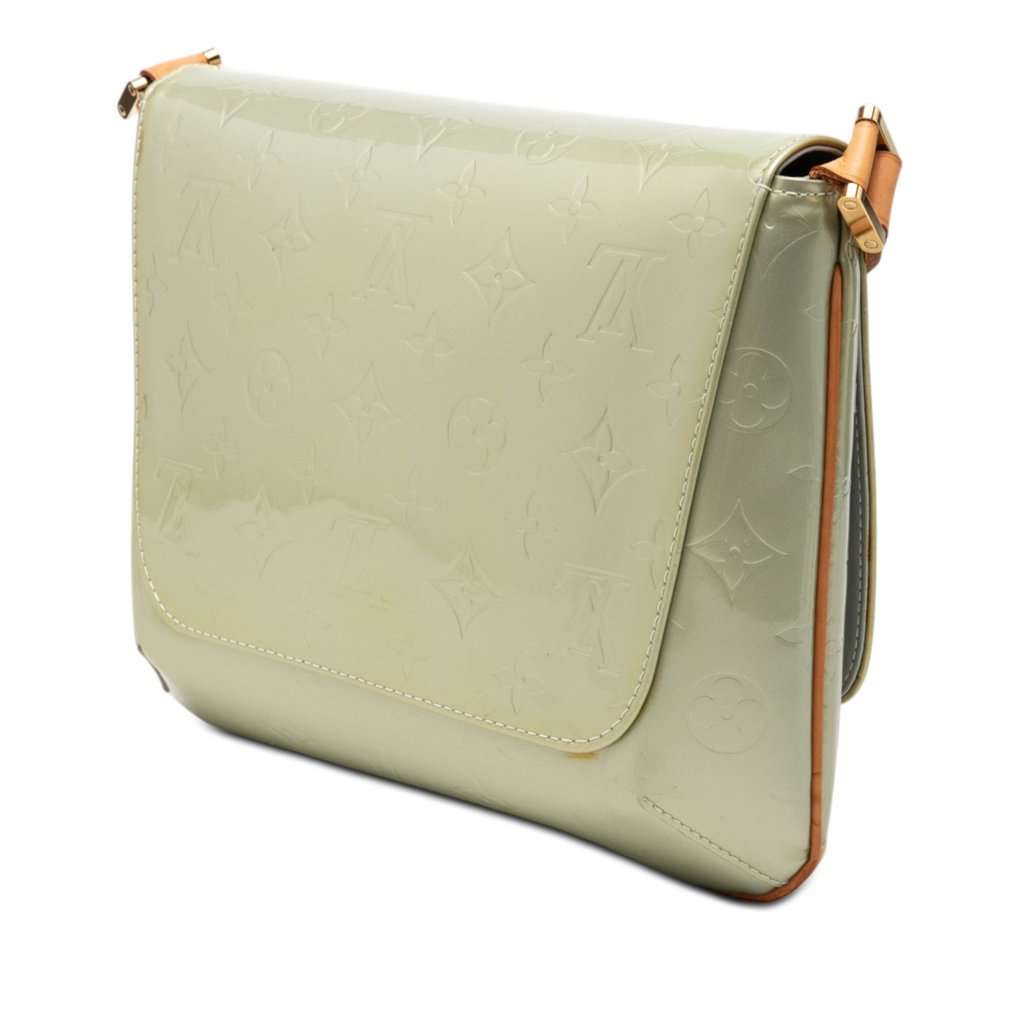 Louis Vuitton Monogram Vernis Thompson Street Green Leather Very good - Back View