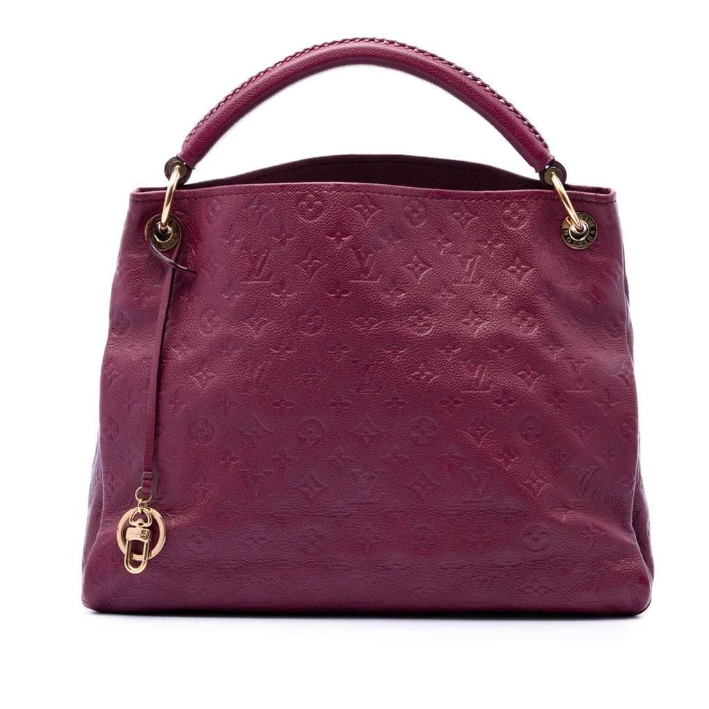 Louis Vuitton Monogram Empreinte Artsy MM Red Leather Very good - Front View