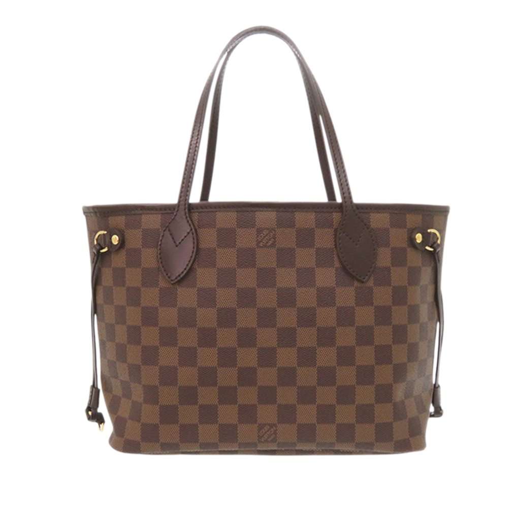 Louis Vuitton Damier Ebene Neverfull PM Brown Very good condition - Back View
