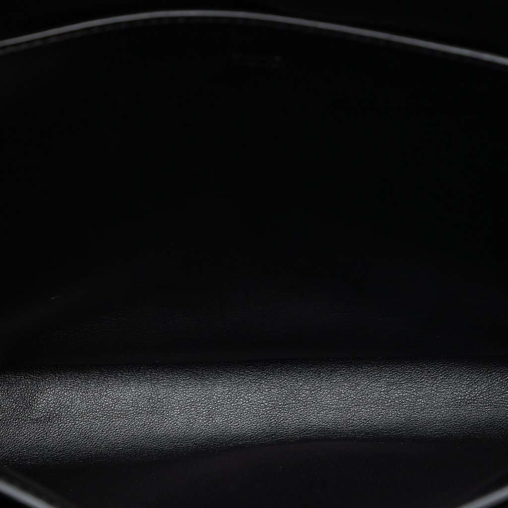 Dior Oblique Canvas and Leather Saddle Flap Portfolio Pouch Black Very good condition - Model View
