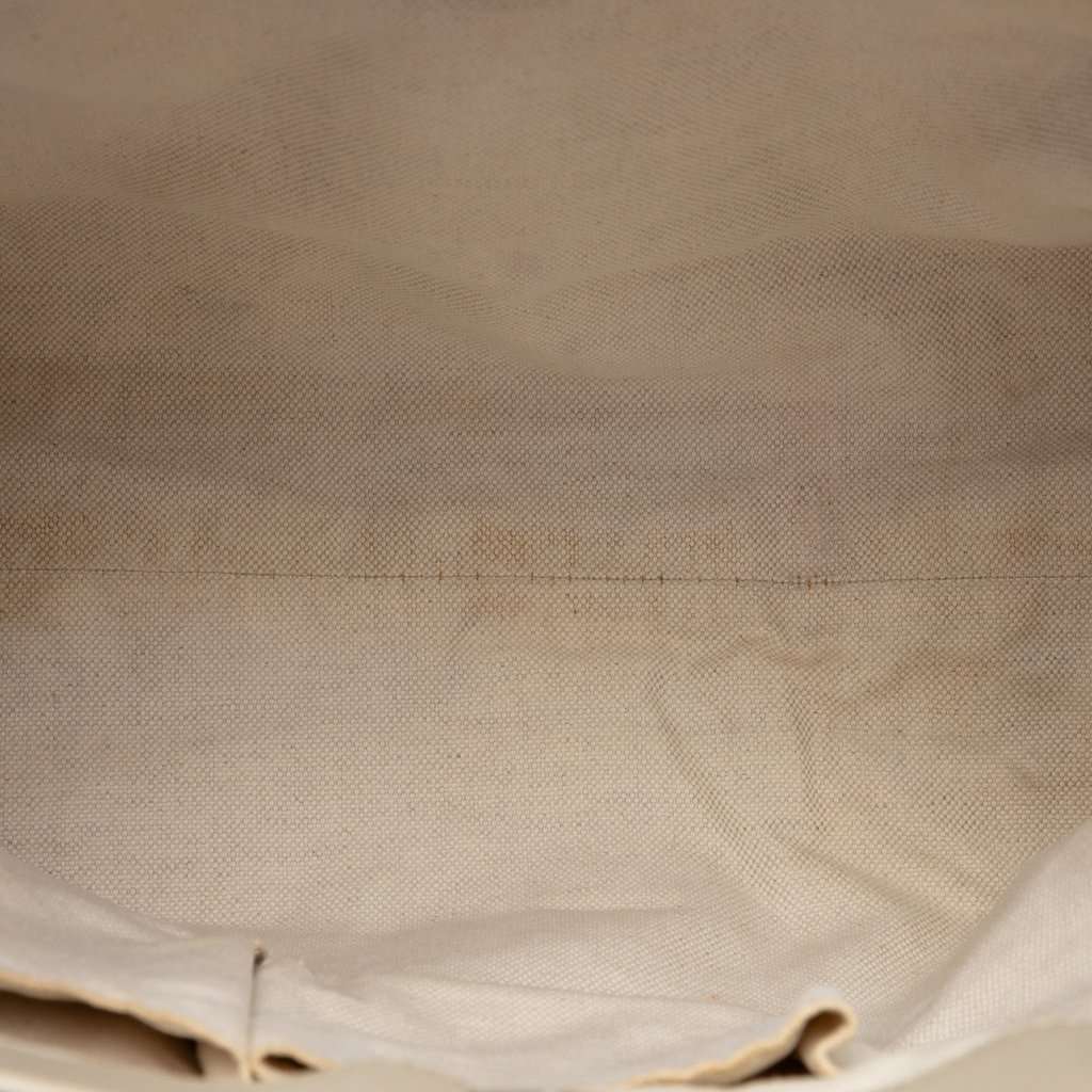 Gucci GG Canvas Web Mayfair Tote Beige Very good condition - Model View
