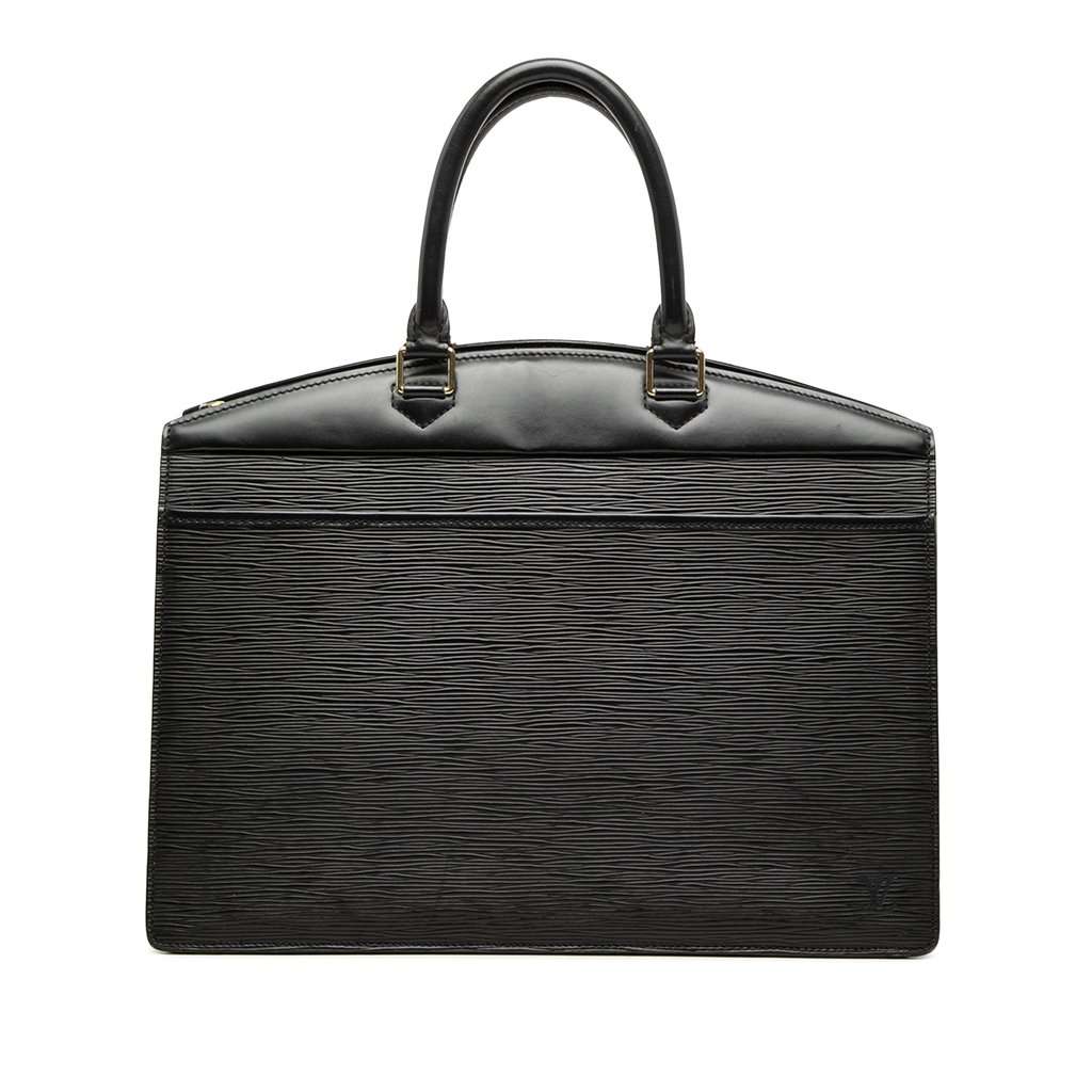 Louis Vuitton Epi Riviera Black Leather Very good - Front View