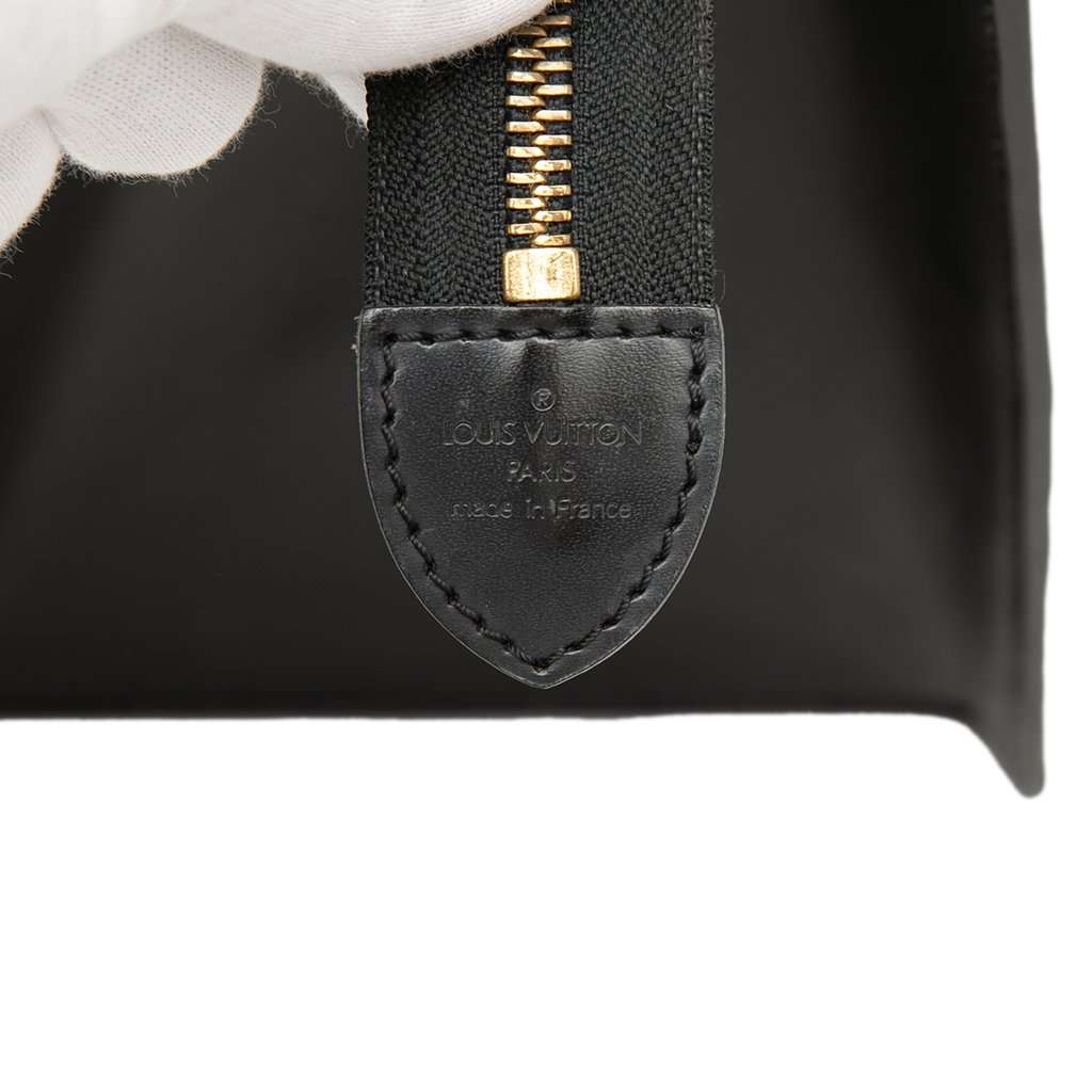 Louis Vuitton Epi Riviera Black Leather Very good - Box View