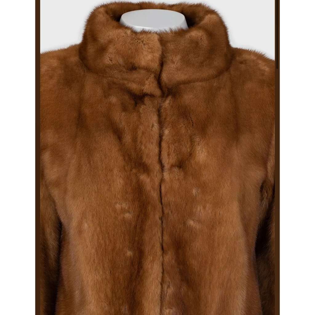 Celine Celine Vintage Coat Sz.40 Pre-owned Brown Good condition - Model View
