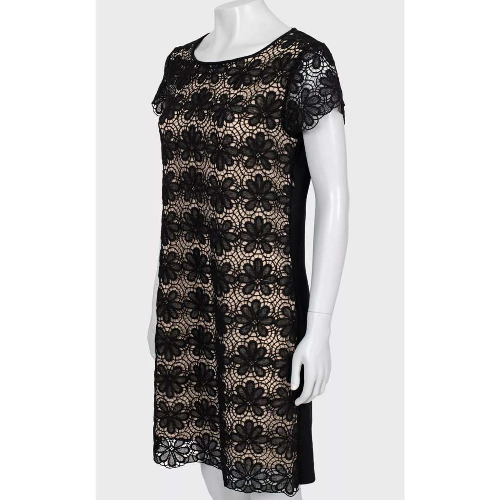 Christian Dior Christian Dior A-Line Woven Dress - IT48 / XXL (Runs Small) Pre-owned Black Wool Good condition - Back View