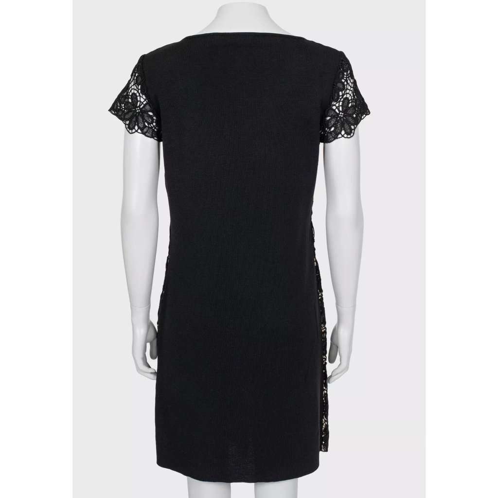 Christian Dior Christian Dior A-Line Woven Dress - IT48 / XXL (Runs Small) Pre-owned Black Wool Good condition - Inside View