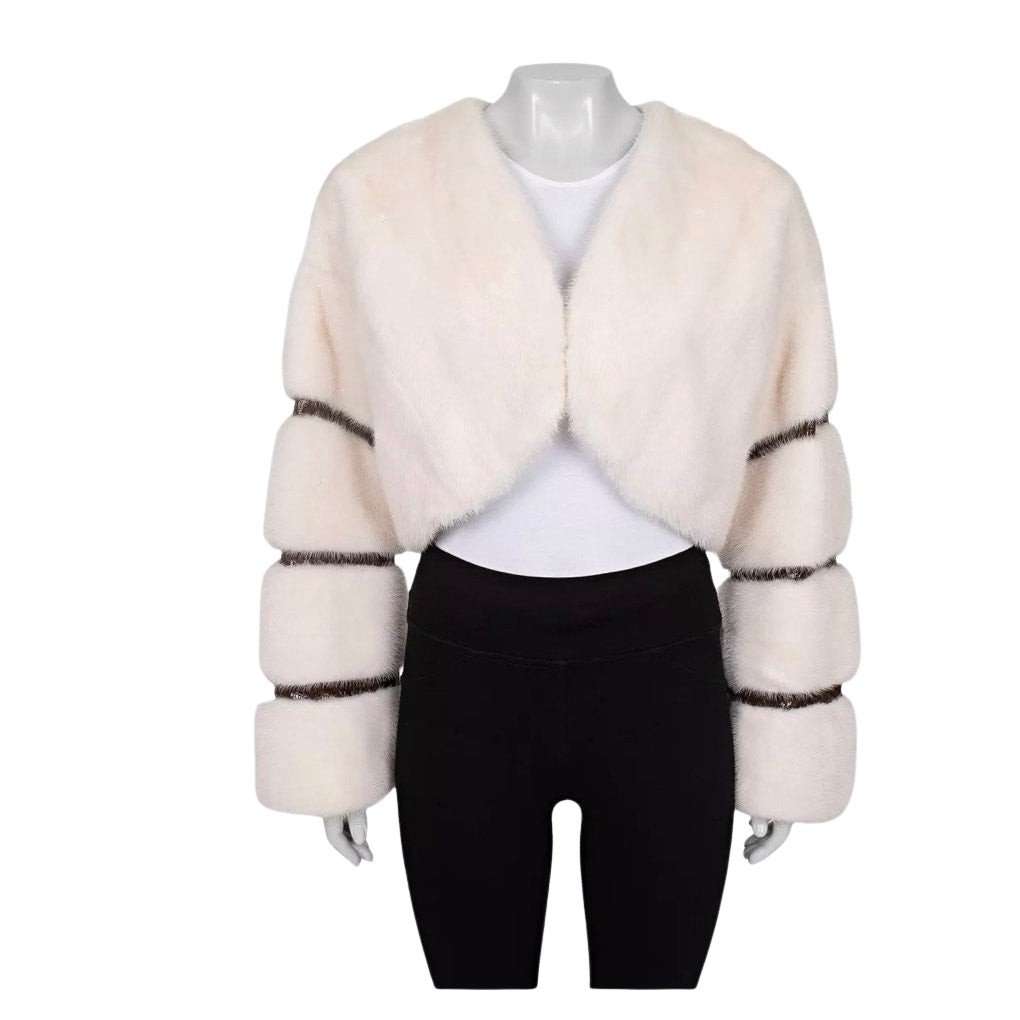 ZILLI Zilli White  Cropped Jacket IT40 | S Pre-owned White Good condition - Front View