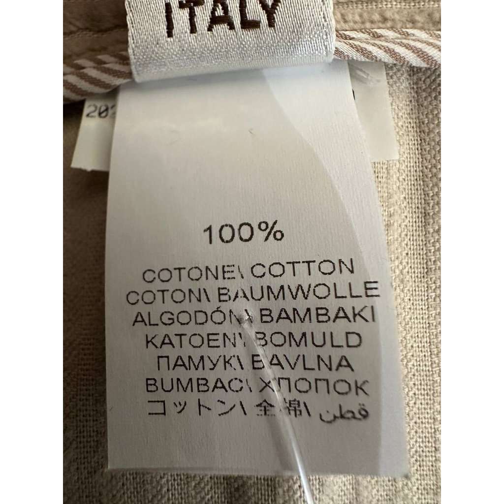 Brunello Cucinelli Brunello Cucinelli Beige Velvet Pants - Size 38 Pre-owned Beige Velvet Good condition - Model View