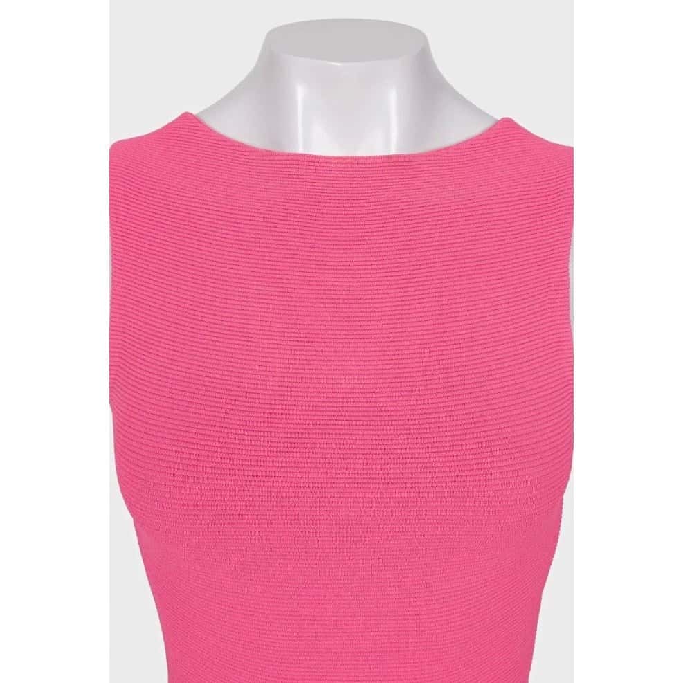 Valentino Valentino Pink Lace Detail Dress - Size XS Pre-owned Pink Lace Good condition - Model View