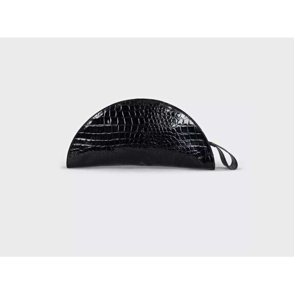 Vivienne Westwood Vivienne Westwood Black Leather Strap Clutch Bag Pre-owned Black Leather Good condition - Inside View