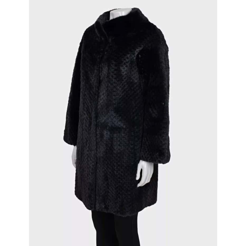 Fendi Fendi Blue  Coat, Size M Pre-owned Blue Good condition - Back View