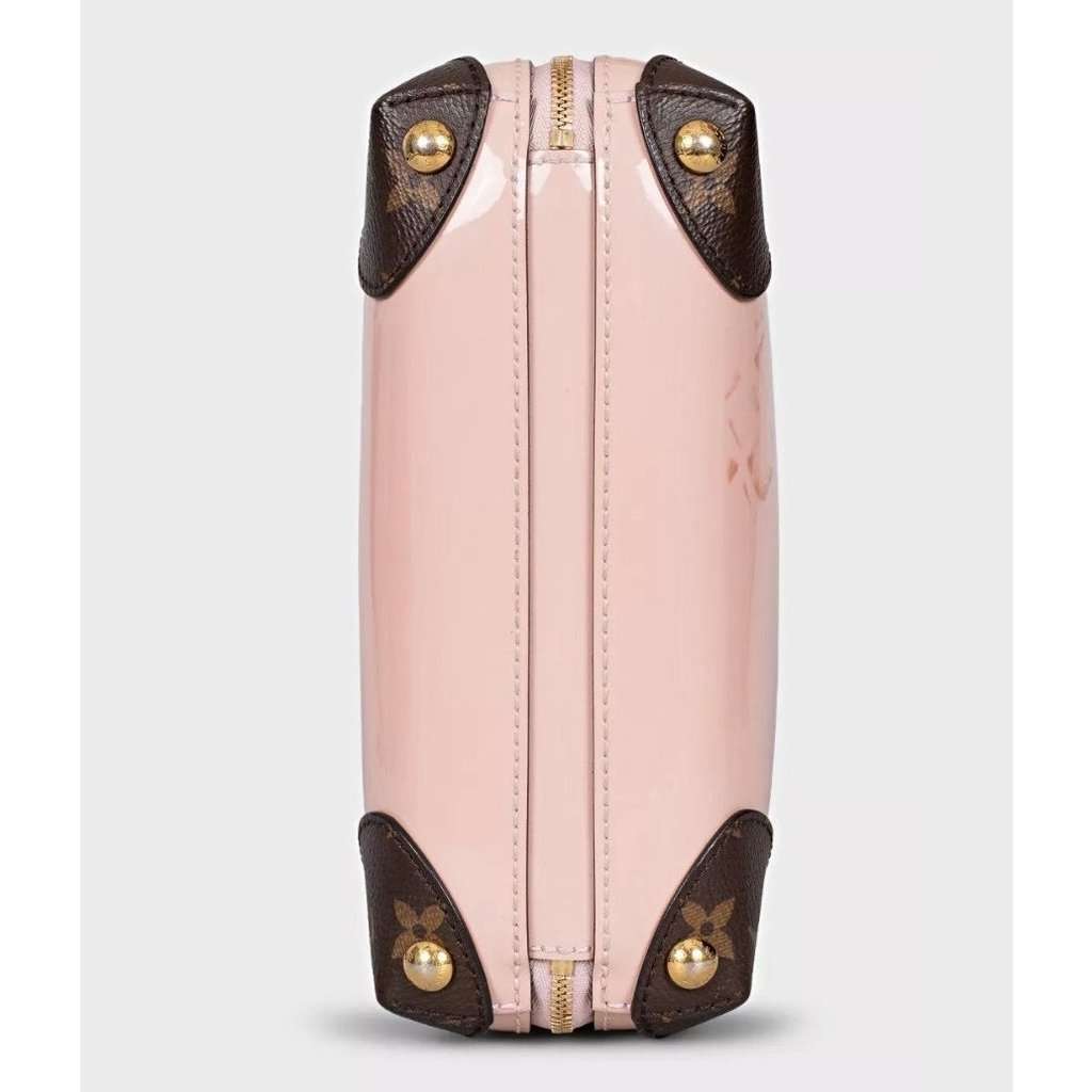 Louis Vuitton Louis Vuitton Miroir Venice Pink Leather Canvas Bag Pre-owned Pink Leather Good condition - Model View