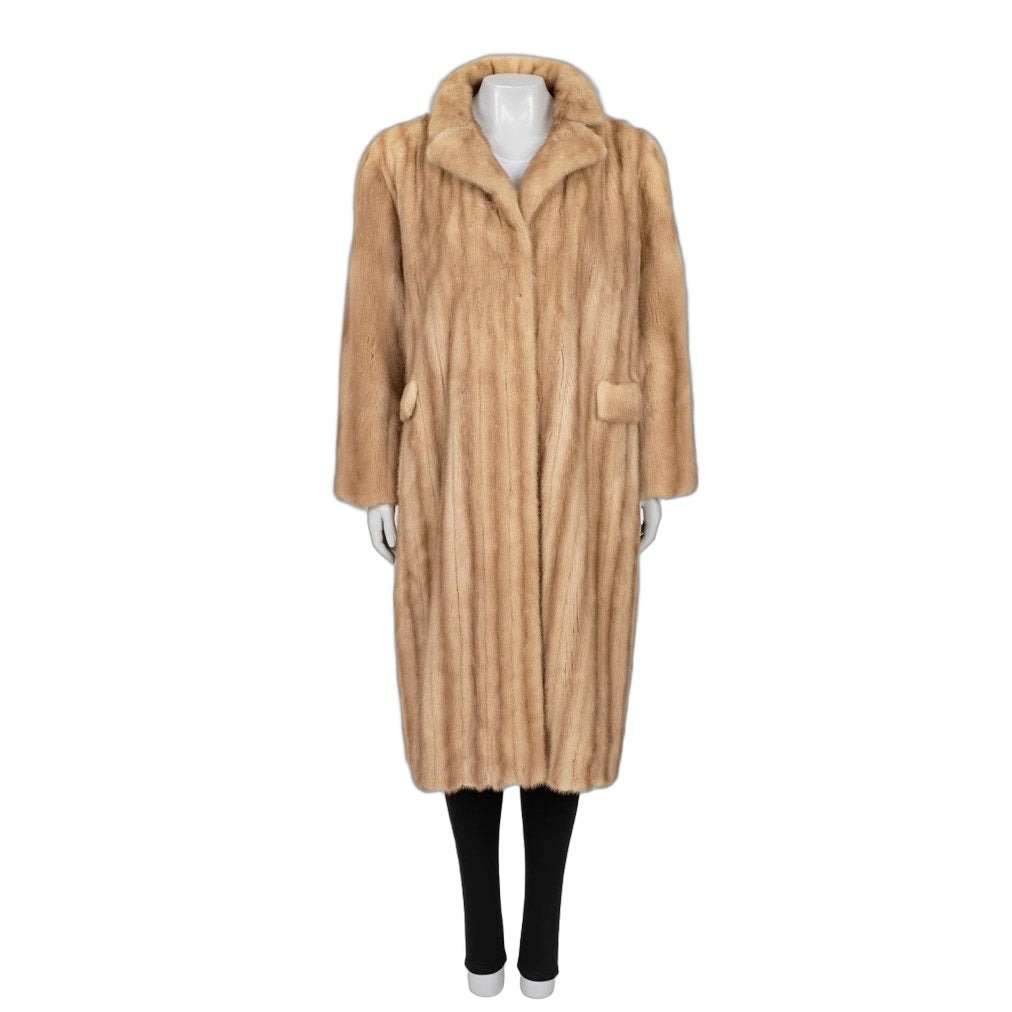 Liska Liska Brown Coat XXL Pre-owned Brown Good condition - Front View