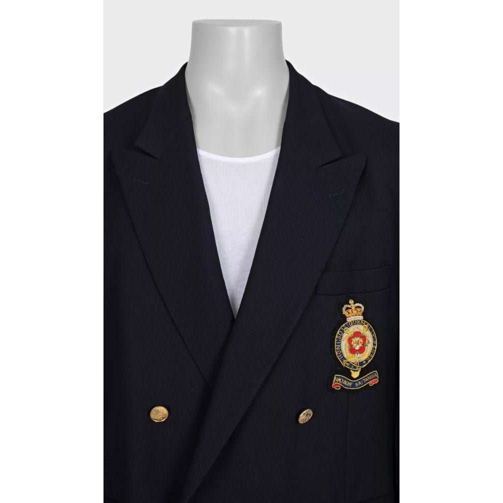 Christian Dior Dior Men's Wool Jacket Sz.IT44/XXL Pre-owned Blue Wool Good condition - Model View