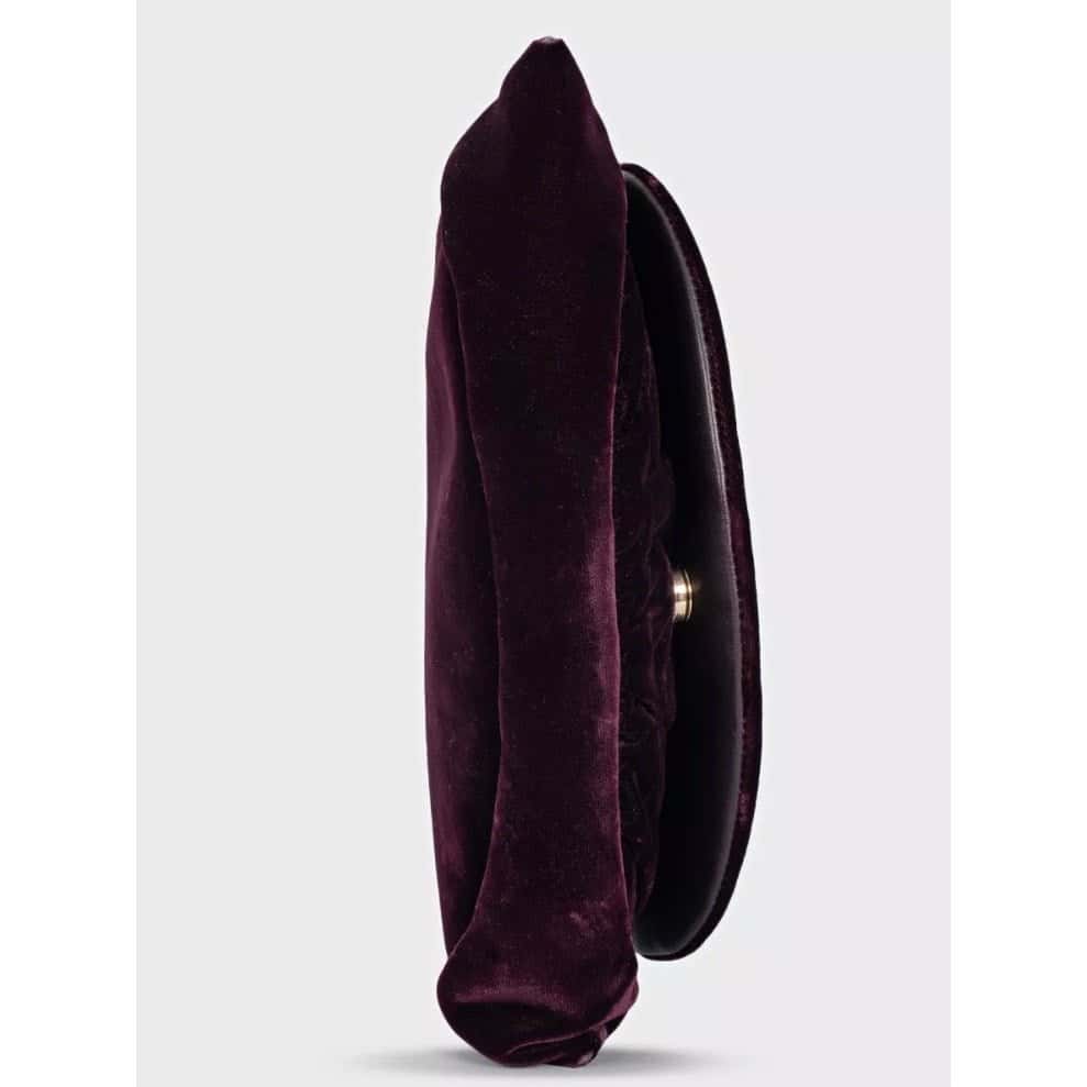 Chanel Chanel Purple Half Moon Wallet On Chain Pre-owned Purple Good condition - Model View