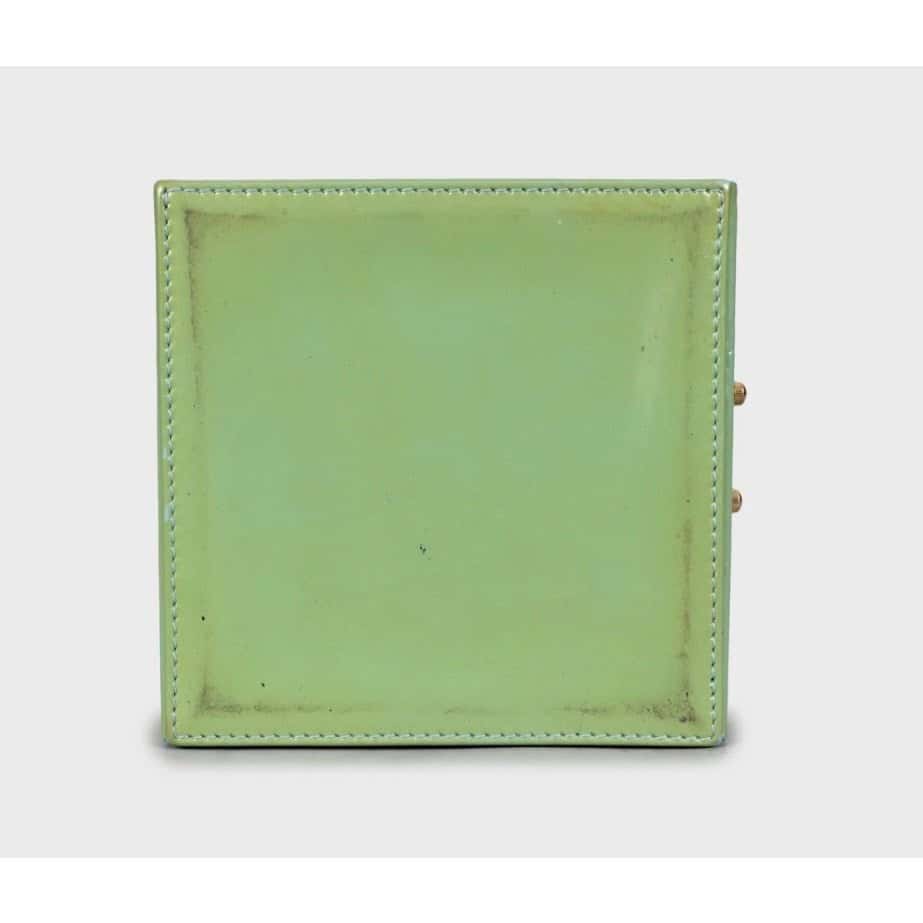 Louis Vuitton Louis Vuitton Bleecker Box Green Monogram Vernis Handbag Pre-owned Green Leather Good condition - Model View