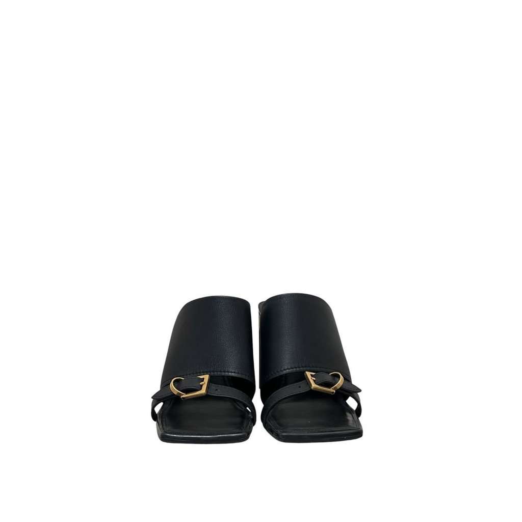 Balenciaga Balenciaga Sandali Bel Air Heels - EU 39 Pre-owned Black Leather Good condition - Inside View