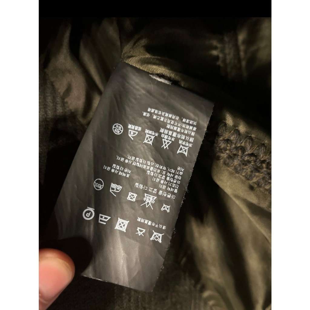 Prada Prada Vintage Green Wool Knit-Detail Double-Breasted Jacket Sz.40/S Pre-owned Green Wool Good condition - Box View