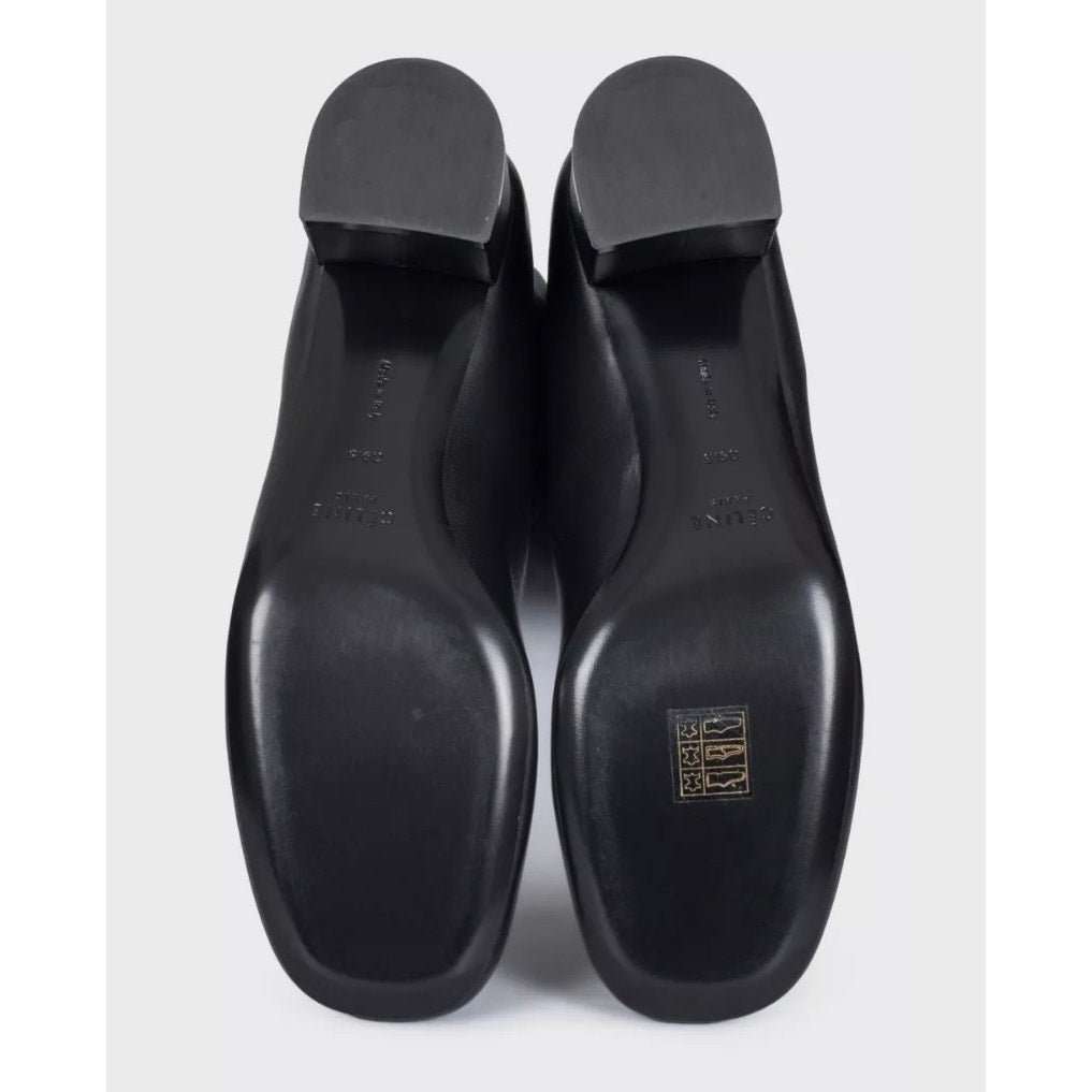 Celine NWB Celine Blue & Black Leather Boots - Size 39.5 Pre-owned Black Leather Never worn - Box View