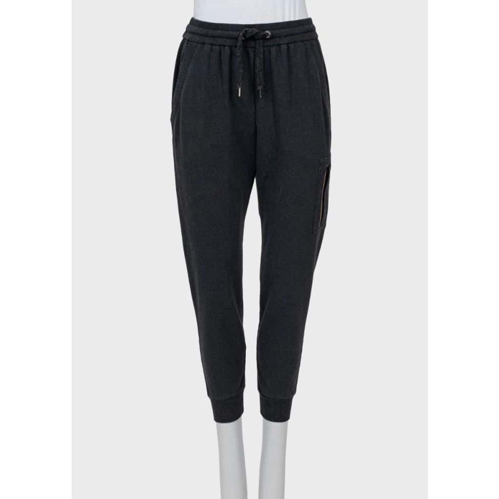 Brunello Cucinelli Brunello Cucinelli Reversible Cotton Tracksuit - Size S Pre-owned Grey Cotton Good condition - Model View
