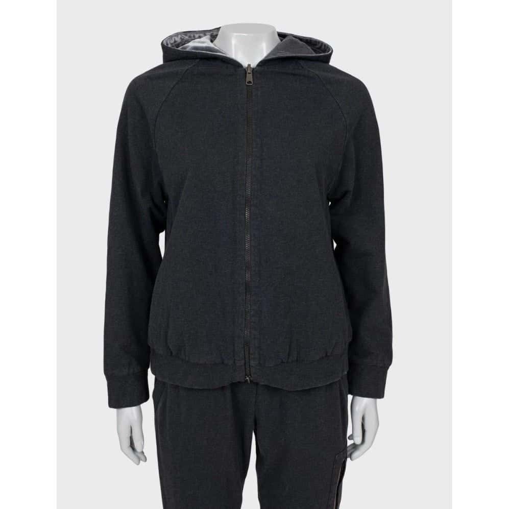 Brunello Cucinelli Brunello Cucinelli Reversible Cotton Tracksuit - Size S Pre-owned Grey Cotton Good condition - Box View